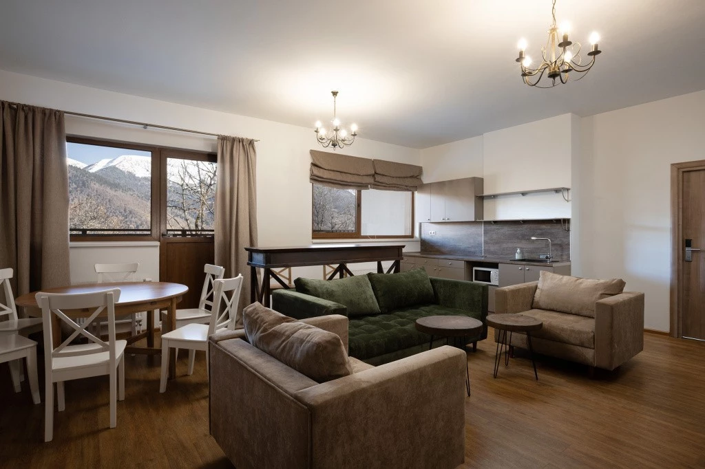 отель SKI VILLAGE - SKI VILLAGE - бронирование номеров на горнолыжном курорте в Красной поляне Сочи